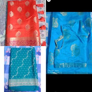 Set of 3 beautiful combo sarees