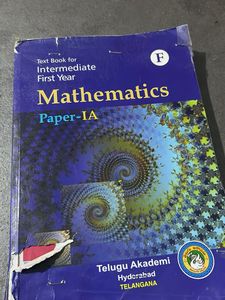 Intermediate First Year Mathematics Textbook