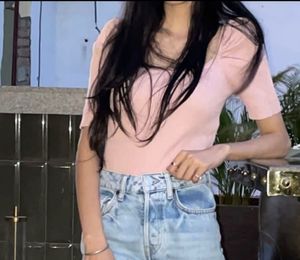 Peach Stretchable body fitting top