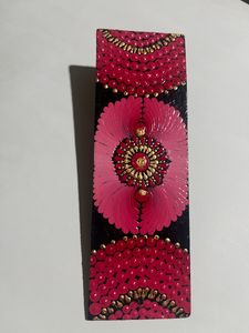 Dot Mandala Handmade Bookmark