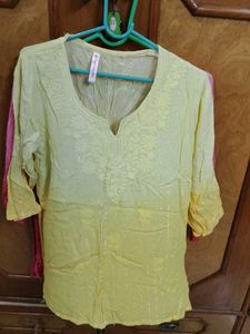 Combo Chikankari Ombre Tunics