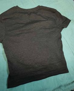 Grey "Mood: Unbothered" Graphic Tee