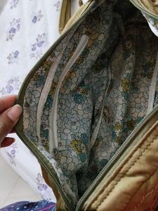 10 Pocket Denim Sling Bag