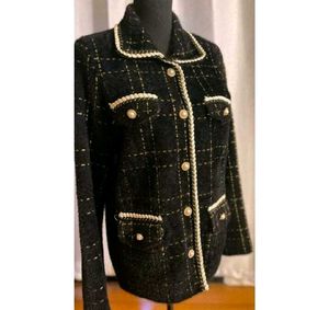 Black Tweed Jacket