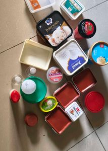 Assorted Food Containers & Tubs