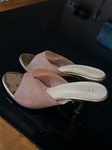 Sparkly Rose Gold Heels