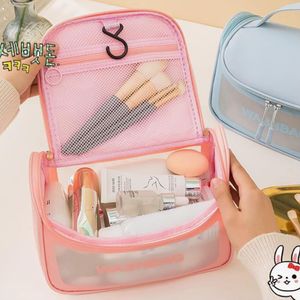Pink Wash Bag Cosmetic Organizer