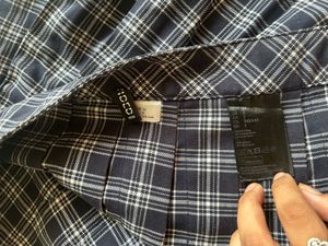 H&amp;M Plaid Pleated Skirt