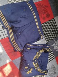 royal 💙 blue Elegant Kurta plazzo set