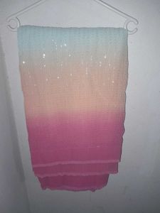 Ombre Sequin Saree