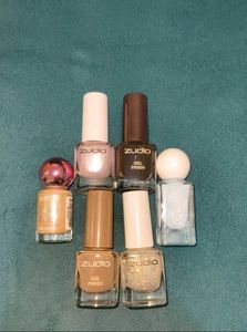 7 Zudio Nail Polish Collection + free remover
