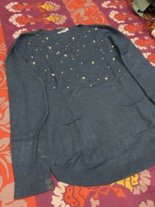 Pearl Embellished Sweater