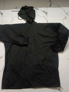 Men's Black Raincoat