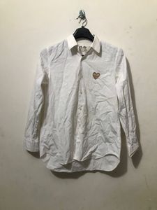 Comme Des Garcons PLAY White Shirt