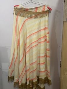 crosiya top and cotton skirt