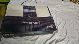 LG DVD Player with it's box