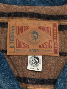 Diesel 1980s Blanket Lined Denim Trucker Jacket