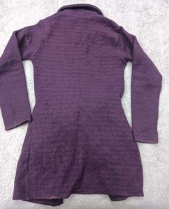 Stylish ☃️☃️Purple Belted Coat