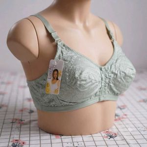 Lovely Light Green Bra