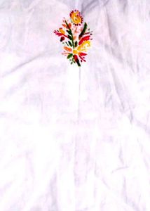hand work chicken kari Kurta