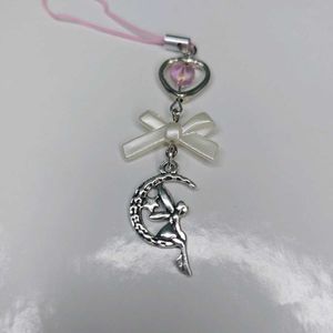 Fairy Moon Keychain Charm