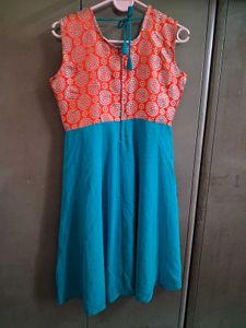 Beautiful Teal Kurta Set with Dupatta