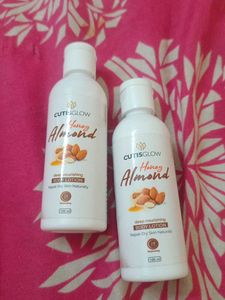 3 p c CutisGlow Honey Almond Body Lotion  pc