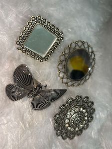 Combo Of 4 Oxidised Ring