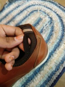Men's Tan Bata Lace up Sneakers
