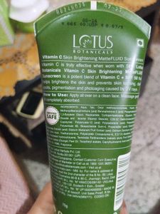 lotus botanical sunscreen