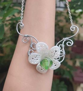Enchanted Faerie Garden Necklace 🧚‍♀️🌸🌿
