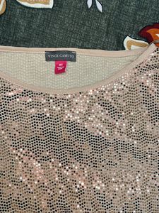Shimmery Pink Top