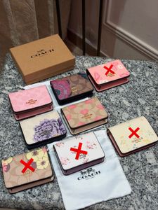 Coach Pink Signature Wallet