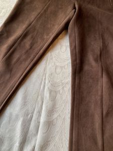 Vero Moda Brown Suede Pants