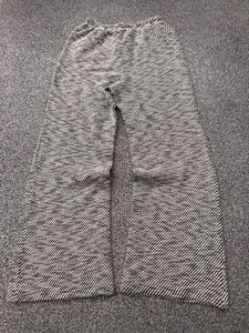 Patterned Wide Leg Pants