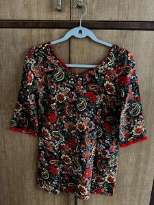 Bohemian Print Palazzo Pants