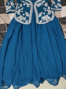 Beautiful Mirror Gown, Jacket And Duppta 😍