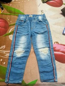 Stylish Distressed Denim Jeans for Girls