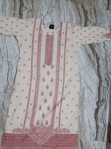 Elegant Embroidered Kurta