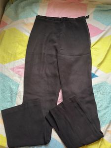 Classic Black Wide Leg Trousers