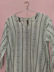 Striped Cotton Kurta