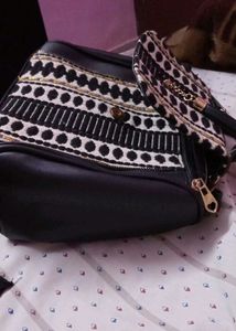 Stylish patterned handbag