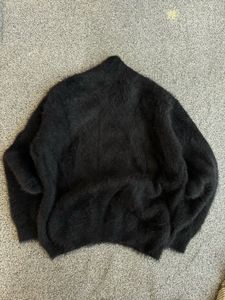 Cozy Black Knit Sweater