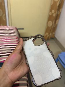 Cute Bear Love i Phone15 Case