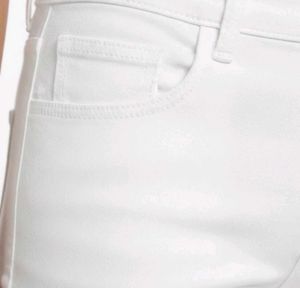 Classic White Denim Jeans