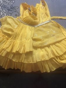 Beautiful Yellow  frock