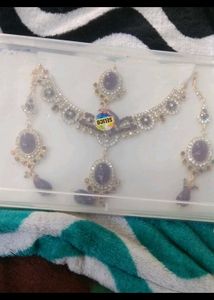 Exquisite Kundan &amp; Ruby Necklace Set