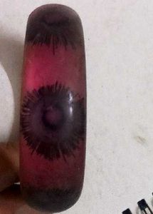 Stylish Pink &amp; Black Bangle