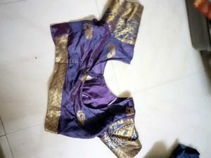 Vibrant Red Silk Saree with Peacock Motifs
