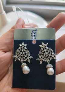 Elegant Pearl Drop Earrings